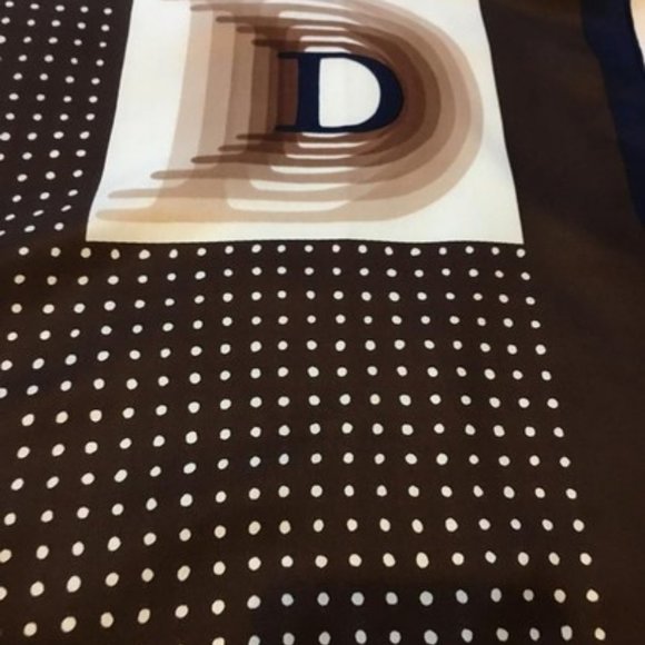 Christian Dior Abstract Trotter Silk Square - Picture 7 of 8